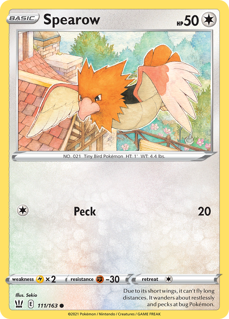 Spearow card