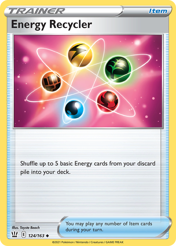 Energy Recycler card