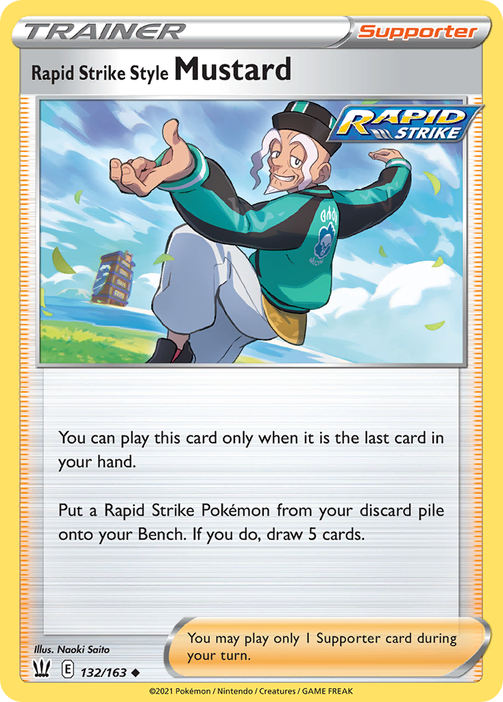 Rapid Strike Style Mustard card