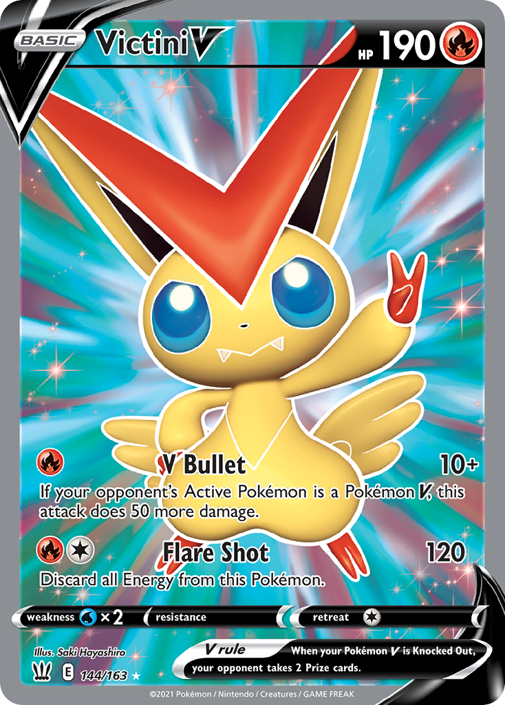 Victini V card