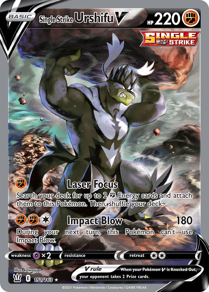 Single Strike Urshifu V card