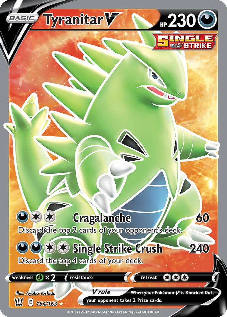 Tyranitar V card