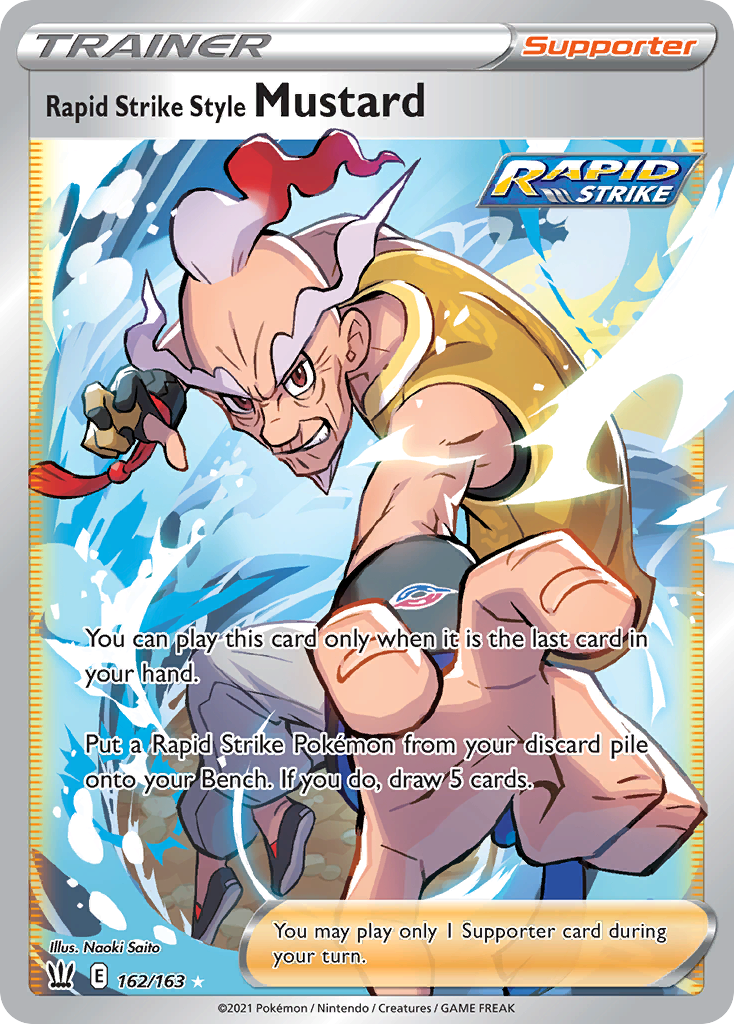 Rapid Strike Style Mustard card