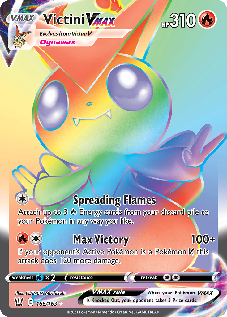 Victini VMAX card