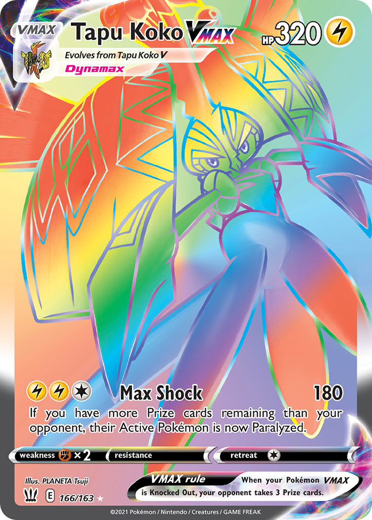 Tapu Koko VMAX card