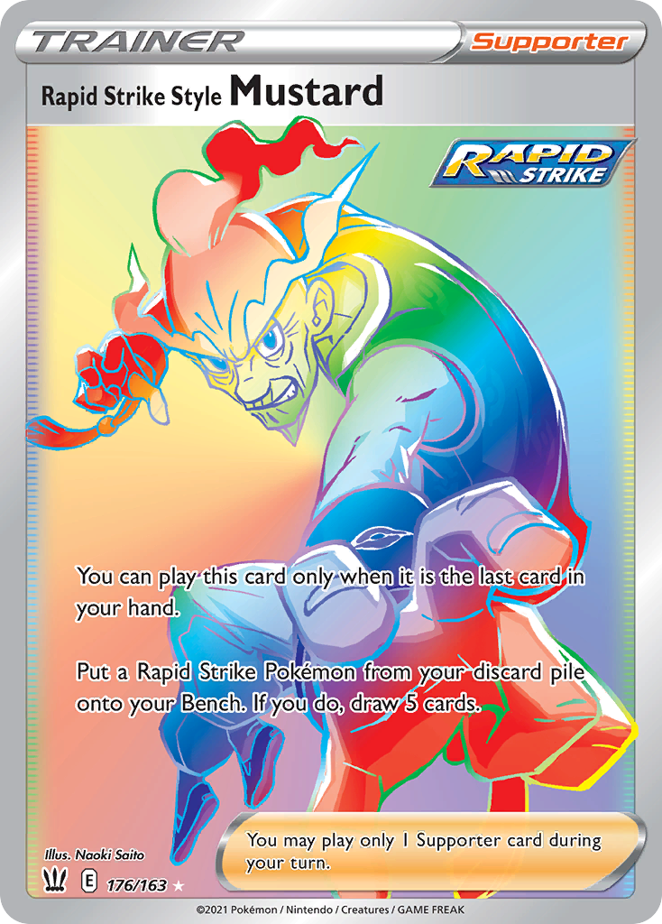 Rapid Strike Style Mustard card