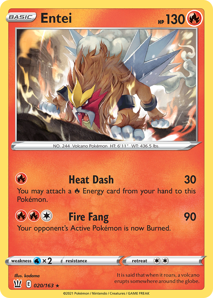 Entei card