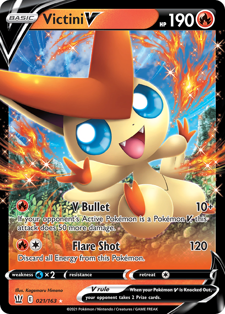 Victini V card