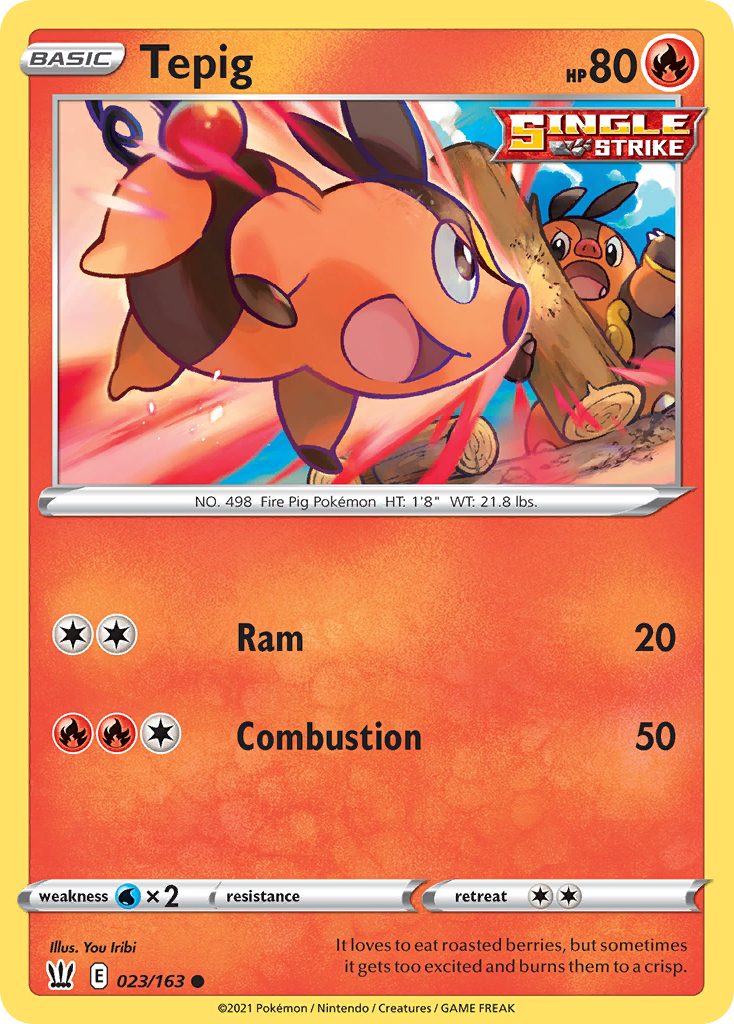 Tepig card