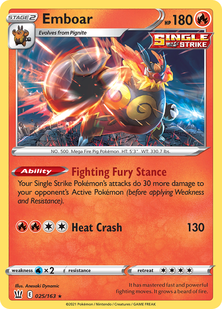 Emboar card