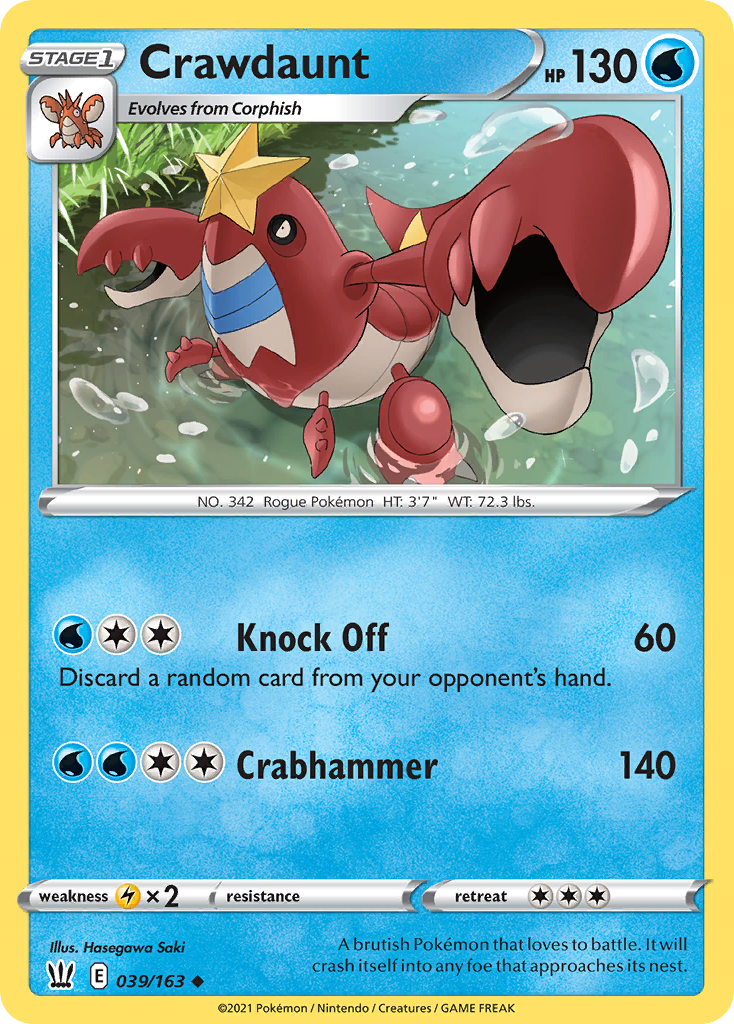 Crawdaunt card