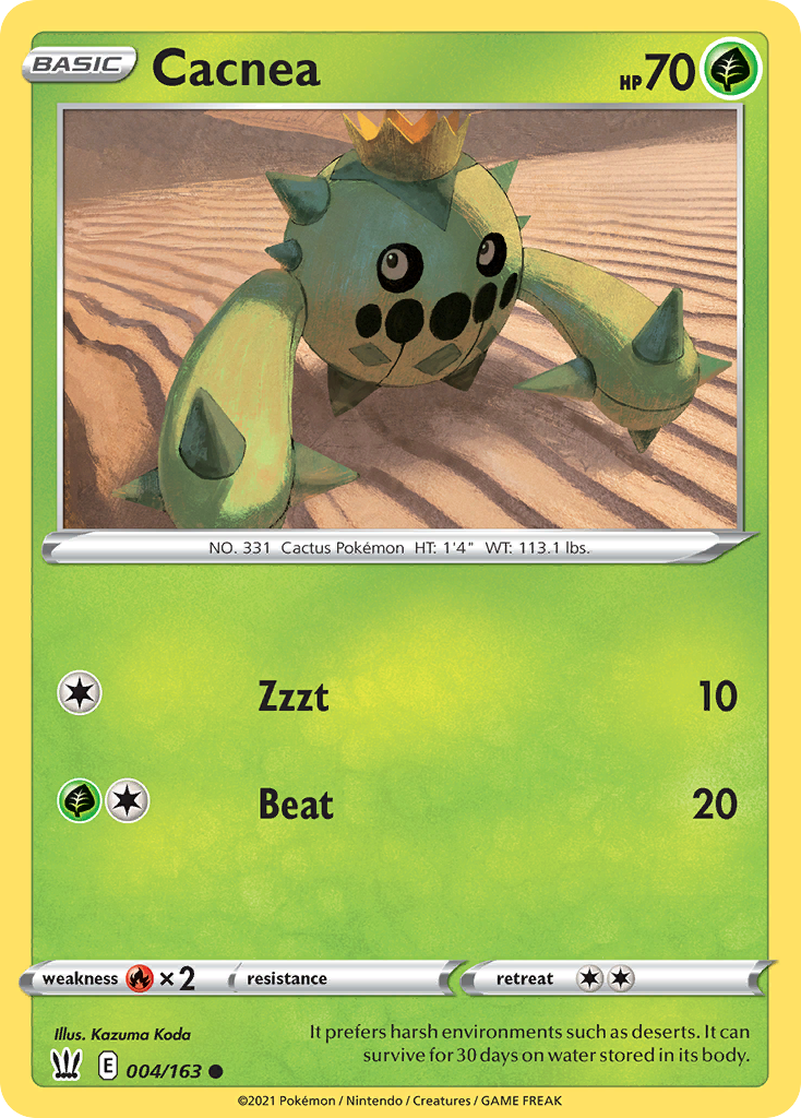 Cacnea card