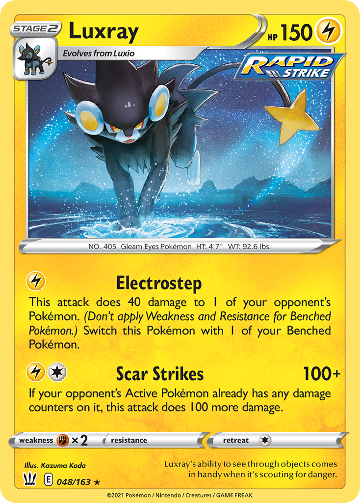 Luxray card