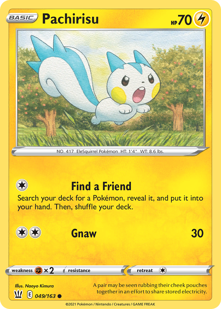 Pachirisu card