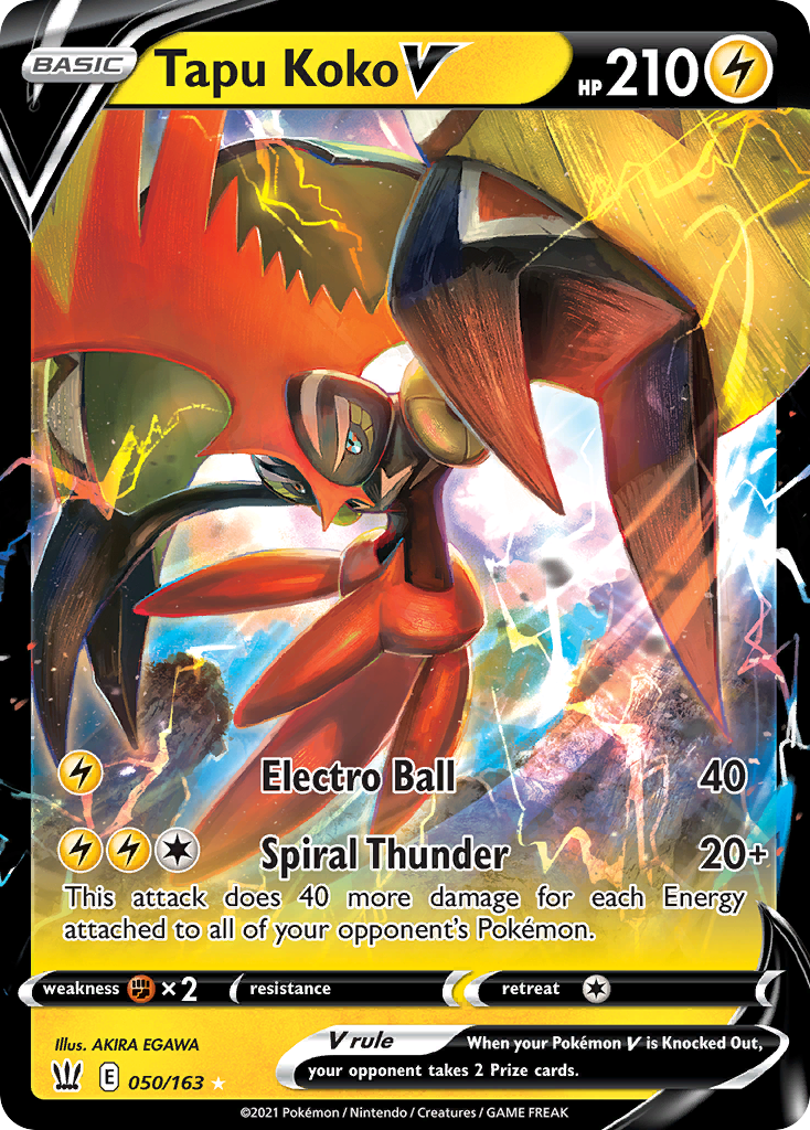 Tapu Koko V card