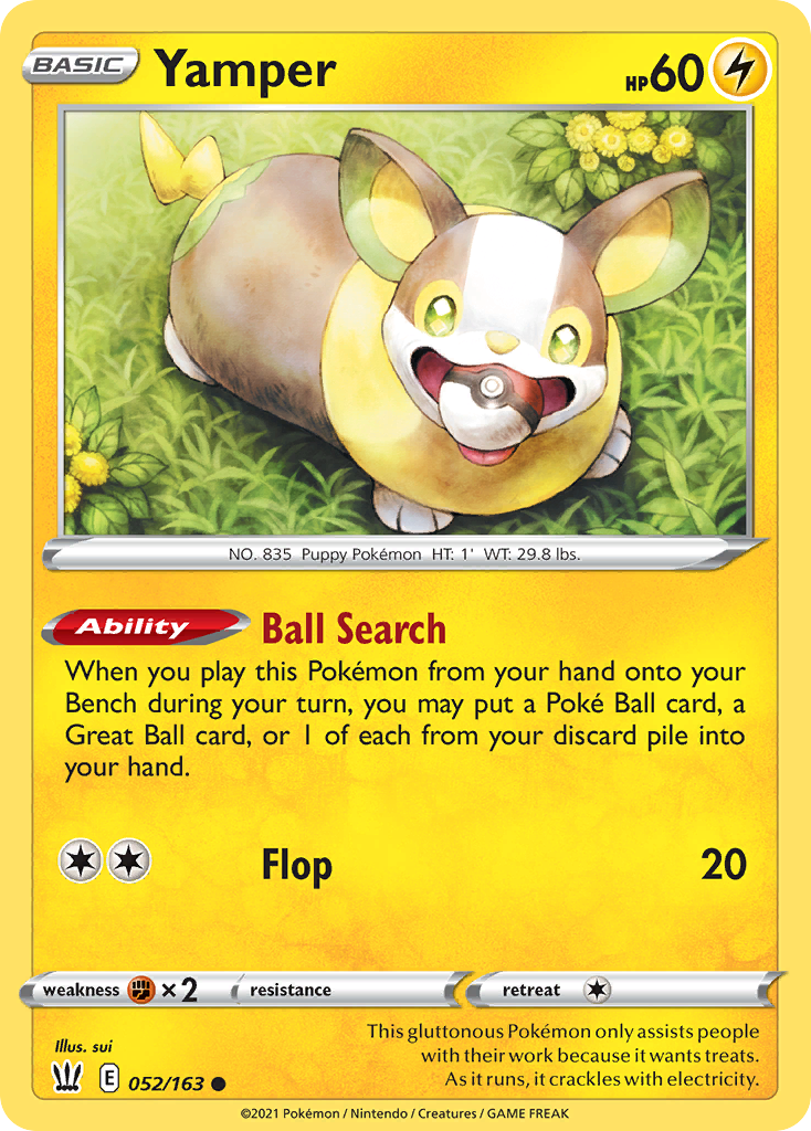 Yamper card