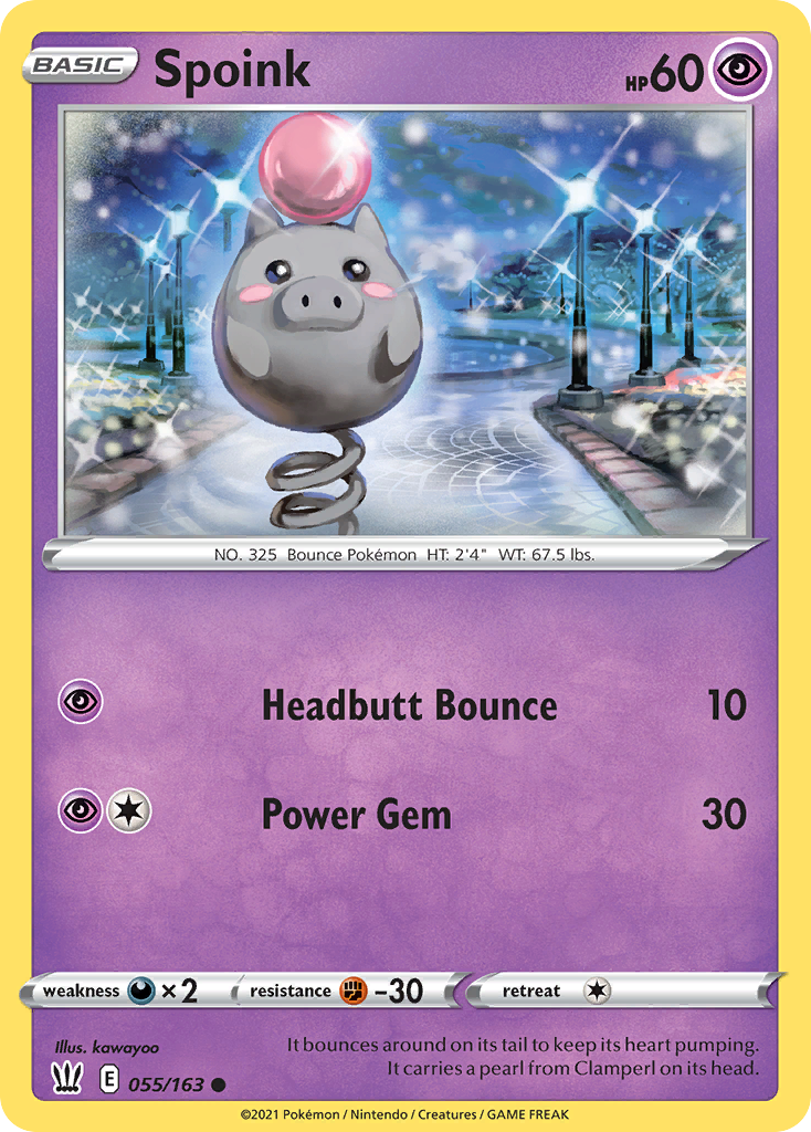 Spoink card