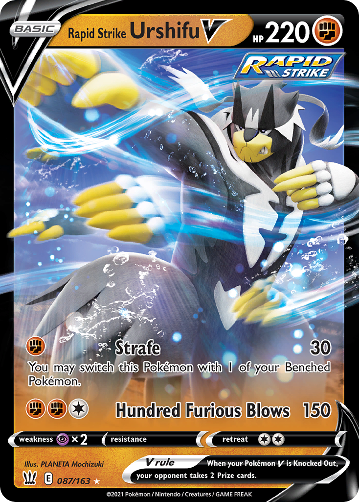 Rapid Strike Urshifu V card