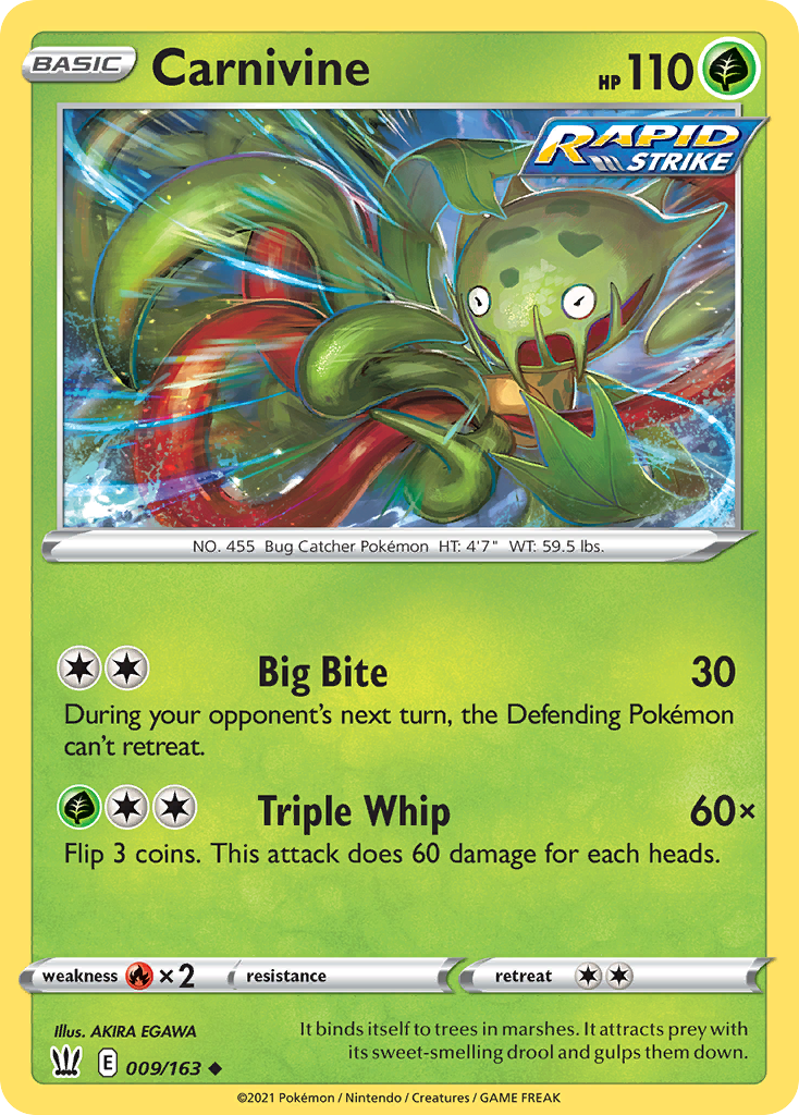 Carnivine card