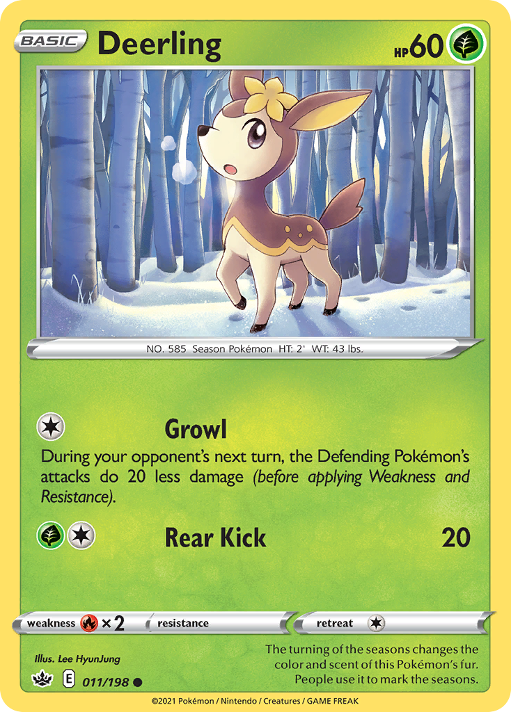 Deerling card