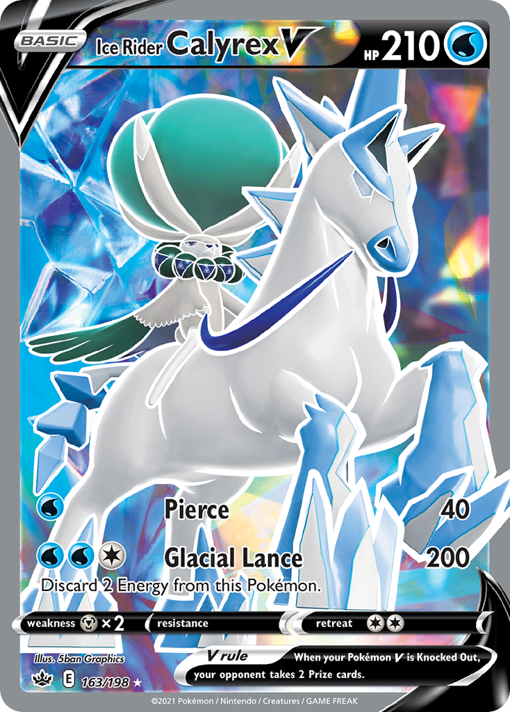 Ice Rider Calyrex V card