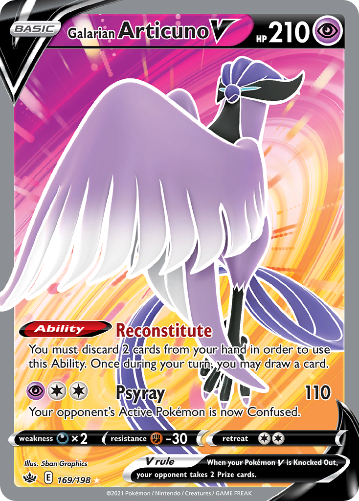 Galarian Articuno V card