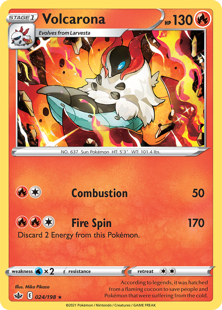 Volcarona card