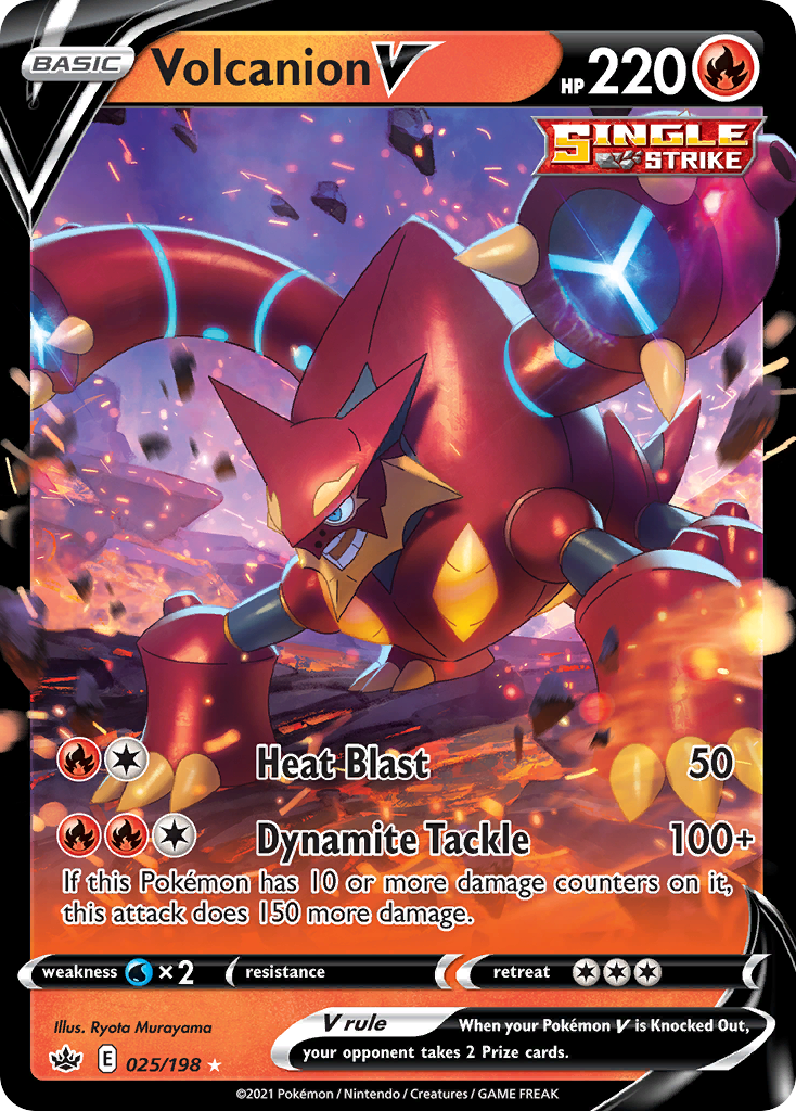 Volcanion V card