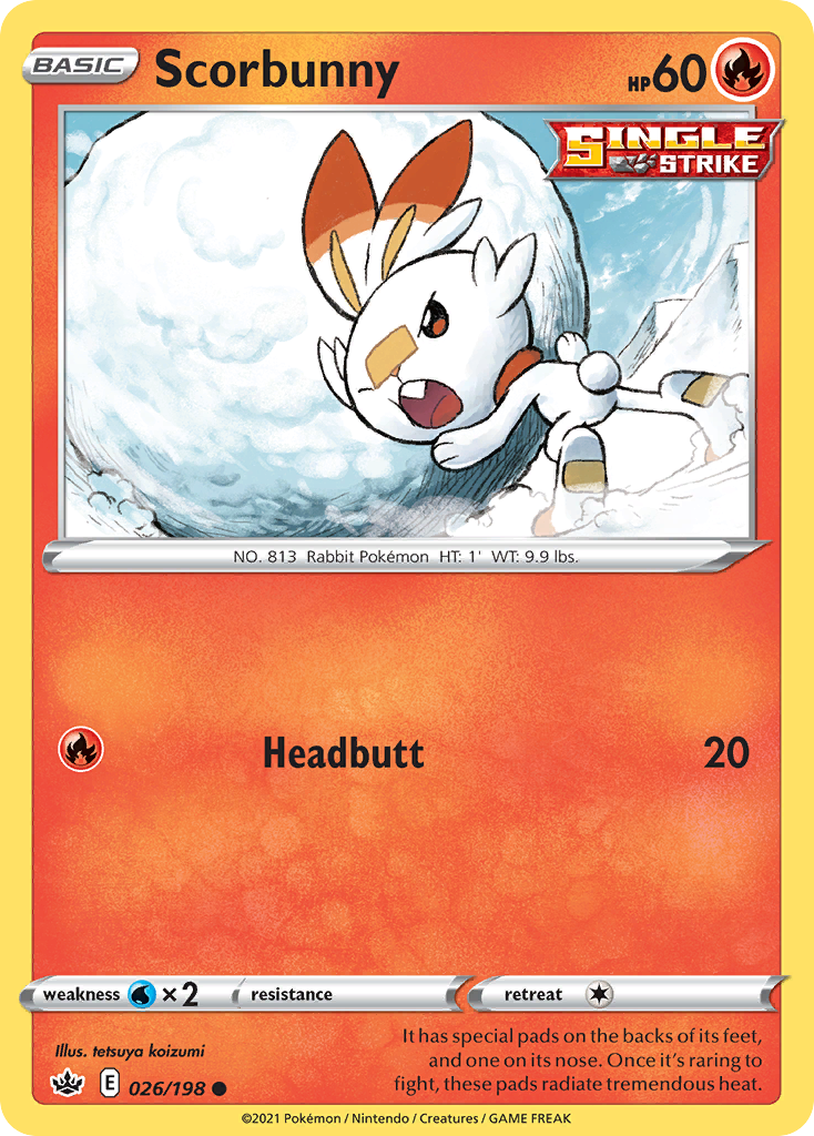 Scorbunny card