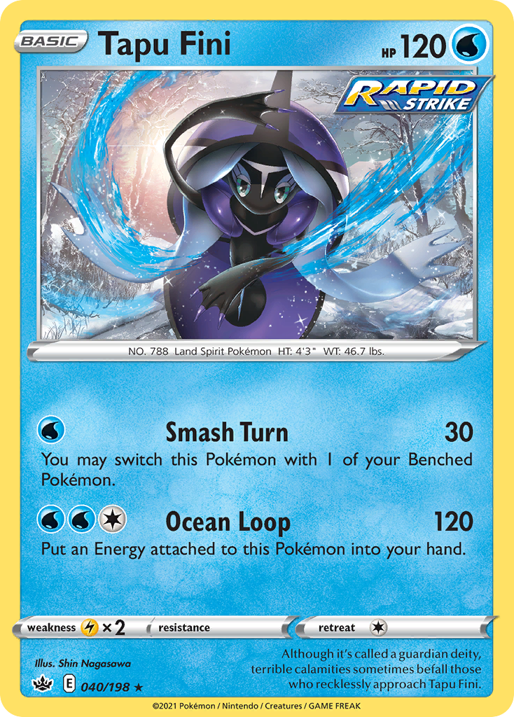 Tapu Fini card