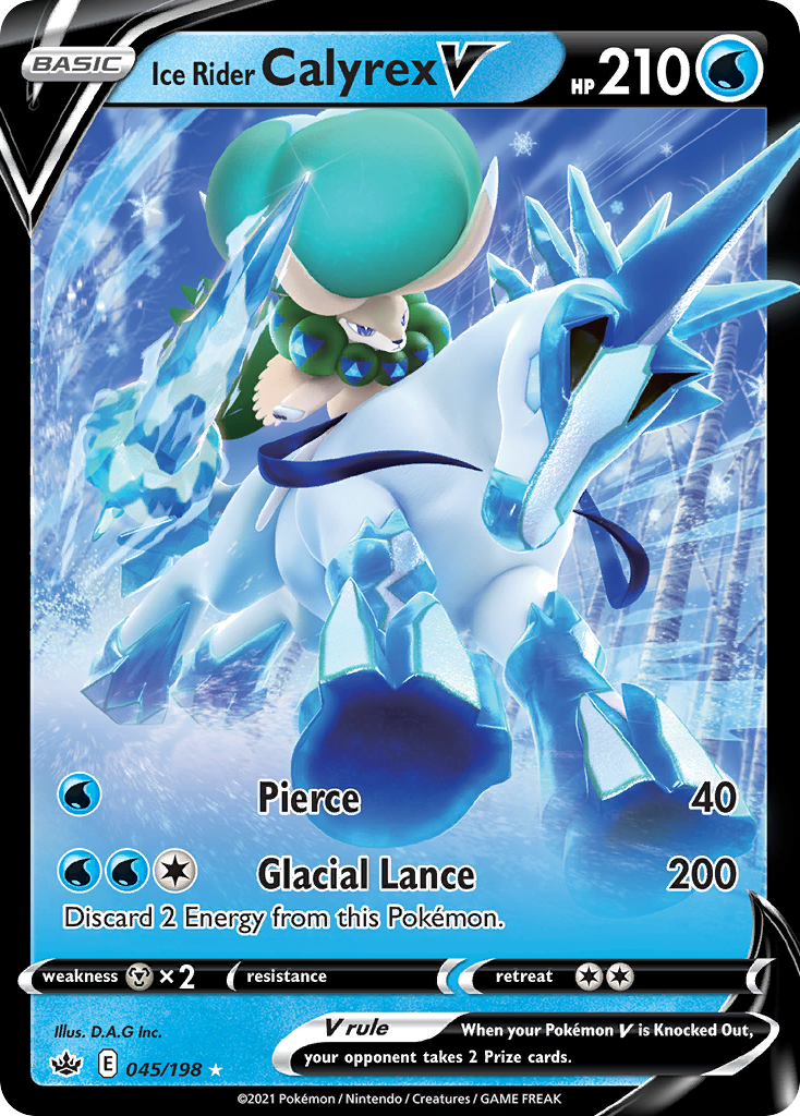 Ice Rider Calyrex V card