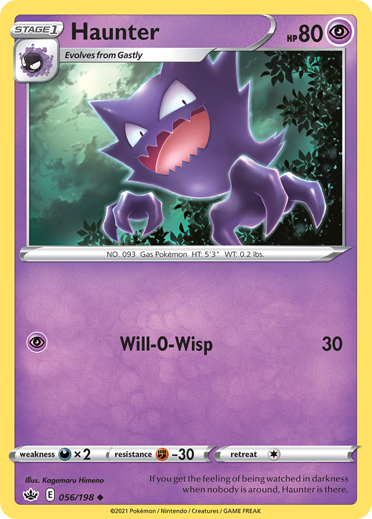 Haunter card