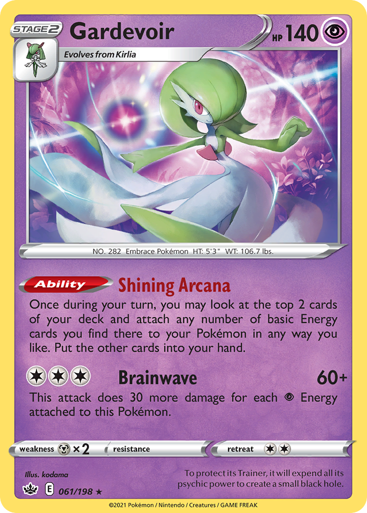 Gardevoir card