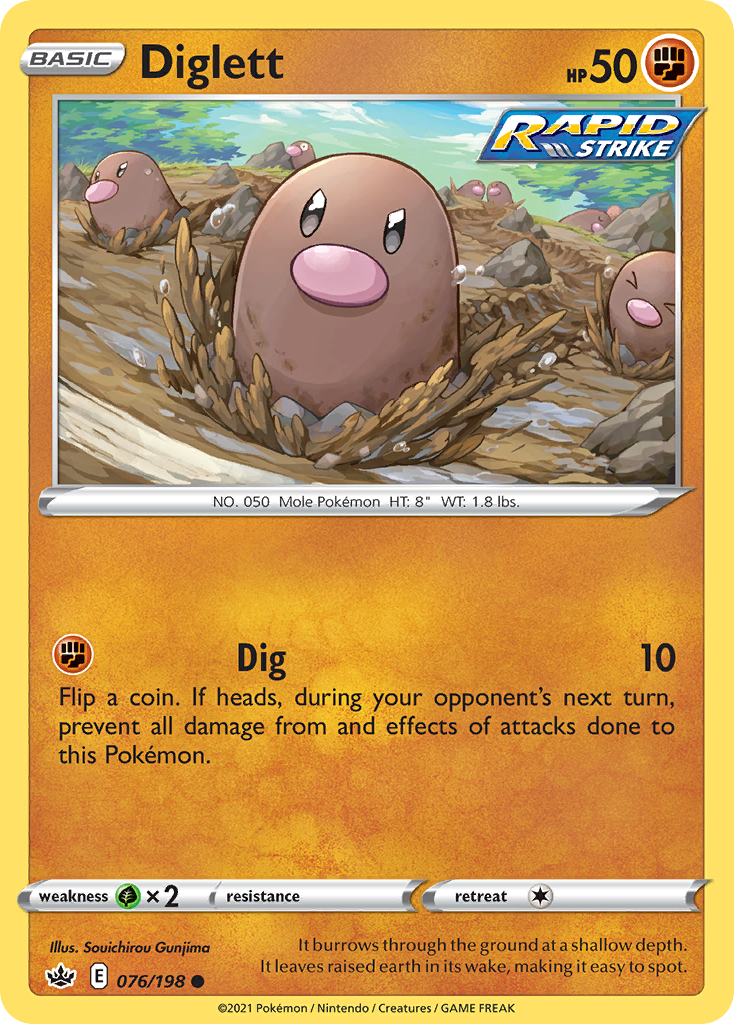 Diglett card