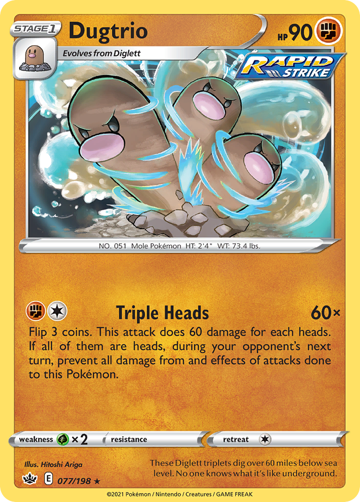 Dugtrio card