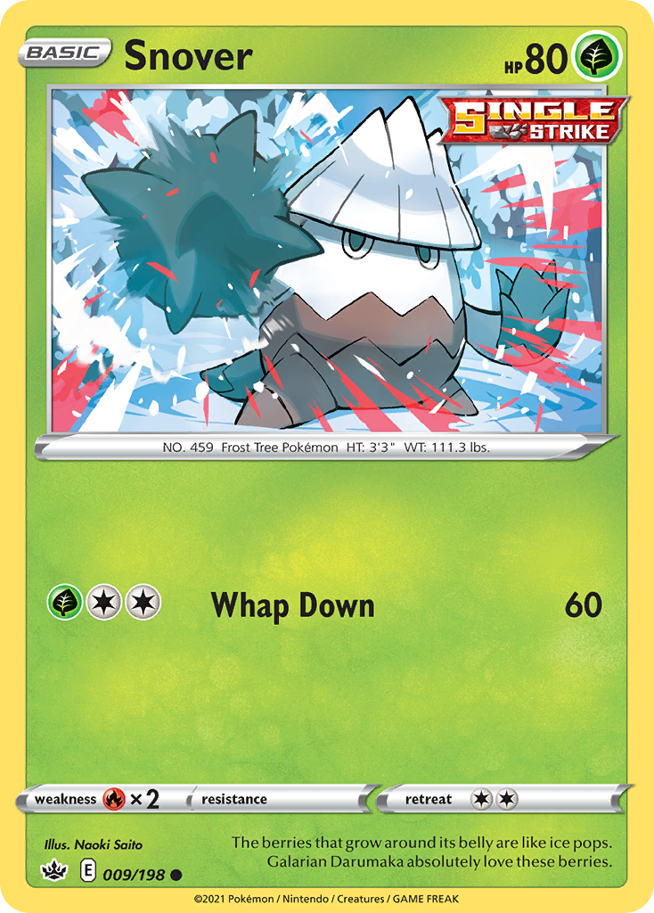 Snover card