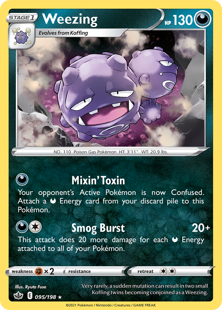 Weezing card