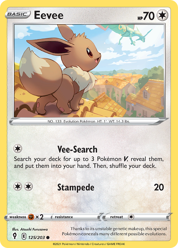 Eevee card