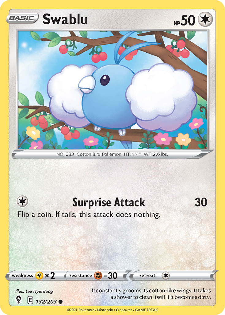 Swablu card