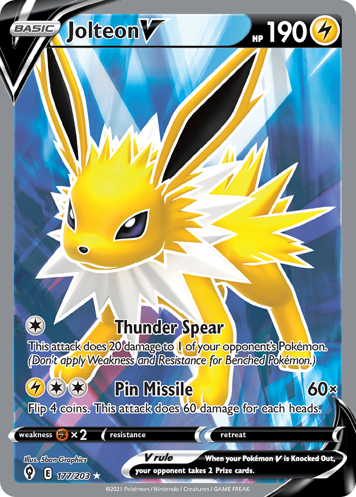 Jolteon V card