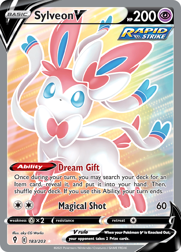 Sylveon V card