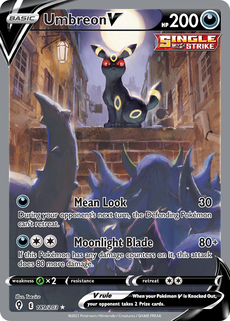 Umbreon V card