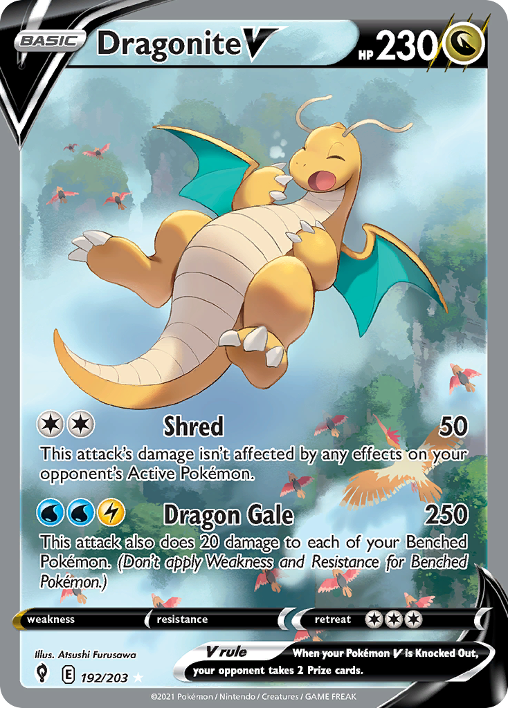 Dragonite V card