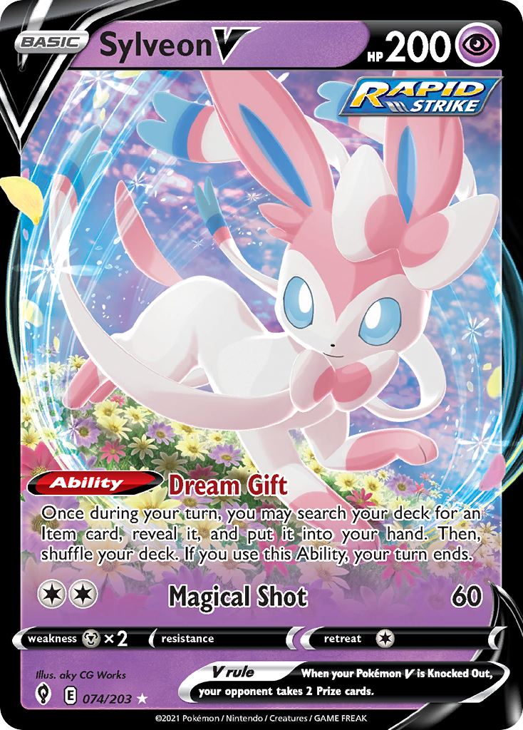 Sylveon V card