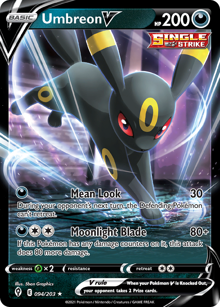 Umbreon V card