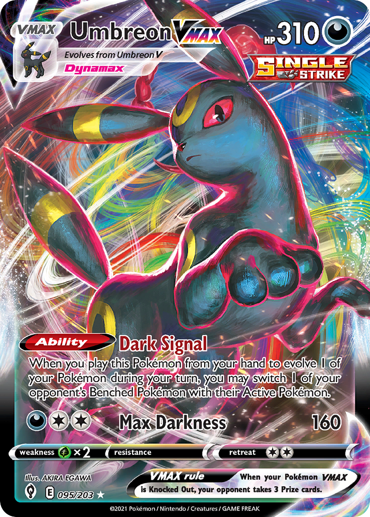 Umbreon VMAX card