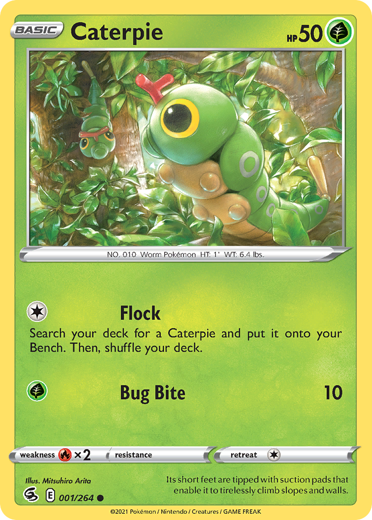 Caterpie card