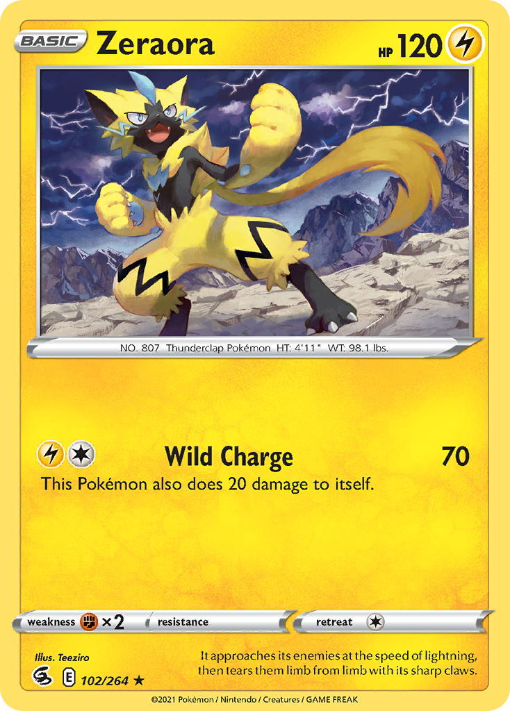 Zeraora card