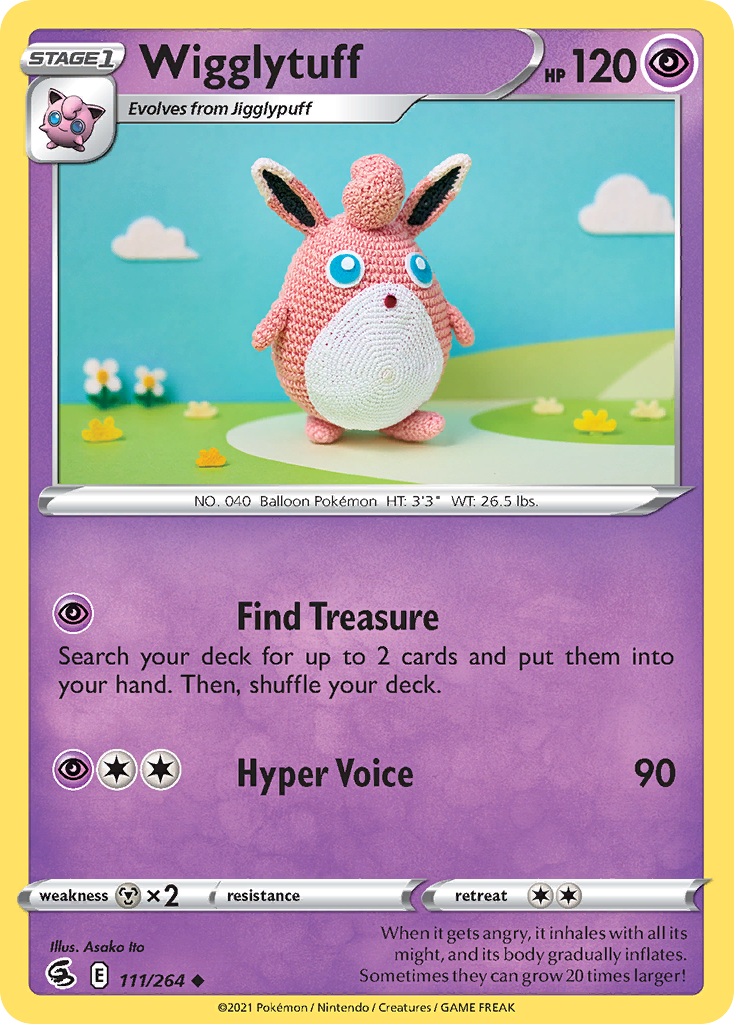 Wigglytuff card