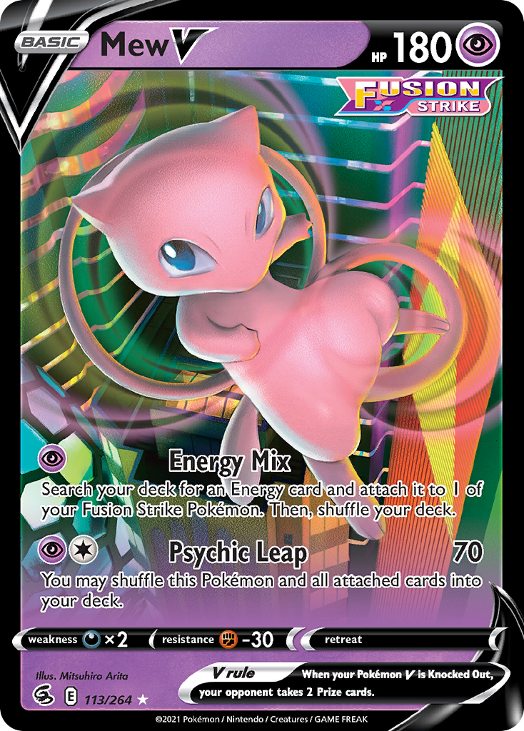 Mew V card